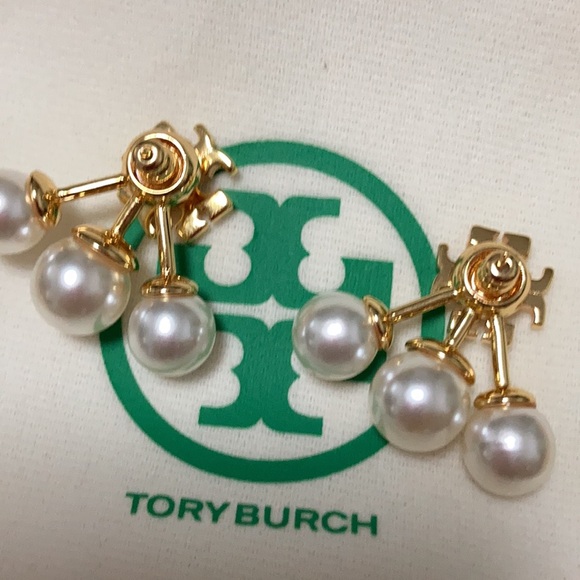 Women’s Tory Burch Gold Earrings - Picture 3 of 5